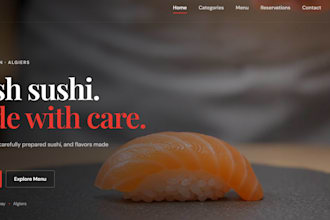 build a modern responsive ecommerce website