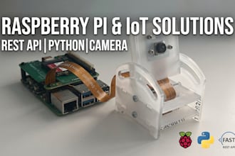 build an iot system with rest API and raspberry pi