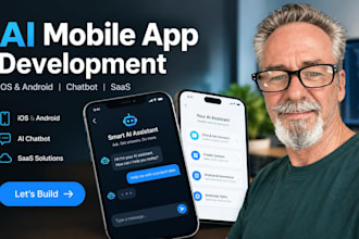 build an ai mobile app, chatbot, ios and android app