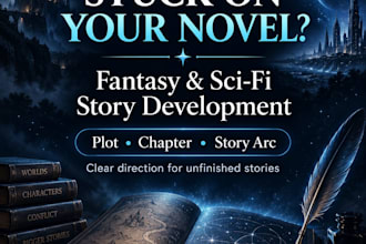develop your fantasy or sci fi novel outline