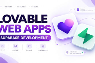 build lovable websites and web apps with supabase