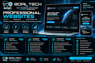 design, host and maintain your website