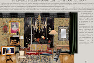 create a maximalist interior design moodboard for your room