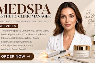 be aesthetic clinic social media manager, do medspa marketing