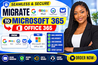 migrate g suite zoho mail fastmail titan email to microsoft 365 office 365