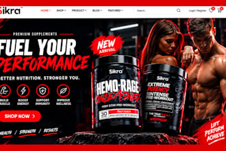 design supplement labels upload products build supliful store