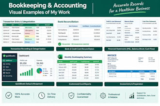 do professional accounting and bookkeeping for your business