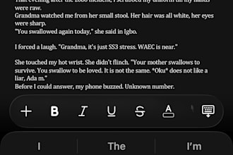 ghost write your fictional story from your idea or mine