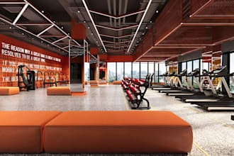 mma boxing gym design,massage room,sport complex,workout studio,equipment layout