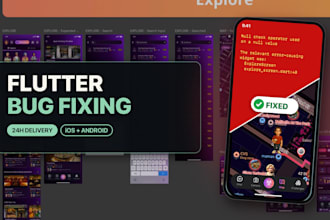 fix flutter bugs, android crashes and ios app issues