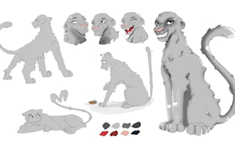 draw an original character illustration