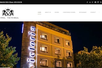create a wordpress website, django app or website