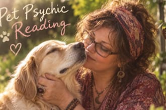 give you an intuitive pet psychic reading