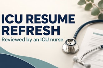 edit your nursing resume for an icu role