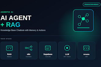 build an ai agent with rag, langchain, and knowledge base chatbot