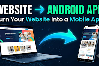 convert your website into professional android app