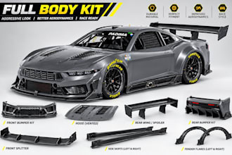 3d car model car animation automotive car rendering car body kit for 3d printing