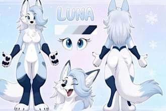 draw fursona ref sheet furry ref sheet furry reference sheet anthro ref sheet