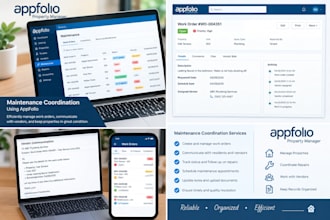 do property maintenance coordination using appfolio