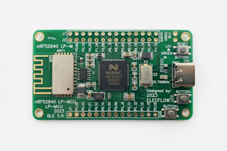design low power mcu pcb, nrf52840 pcb ble hardware zephyr embedded firmware