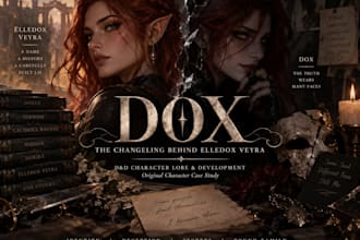 write immersive dnd character lore and backstories