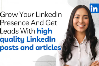 ghostwrite linkedin posts for thought leadership and personal branding