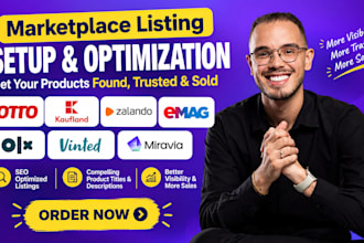 setup optimize otto kaufland zalando emag olx vinted miravia marketplace listing