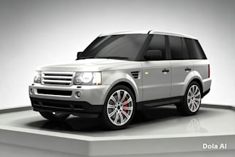 do 3d car modeling, vehicle design,  rendering and 3d printing
