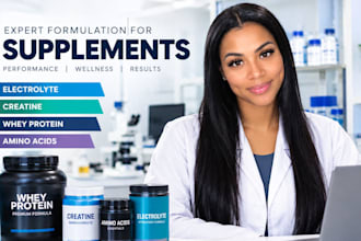 do supplement electrolyte, creatine, whey protein, amino acids formulation