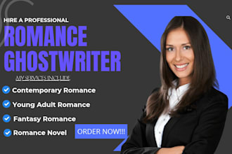 ghostwrite romance ebook, romance ghostwriter, thriller, romance novel, fantasy