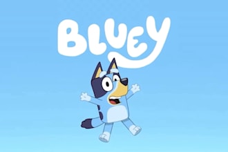 create a personalised bluey birthday video message