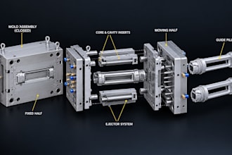 design medical plastic parts, snap fits and injection molding dfm in solidworks