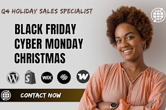 design black friday cyber monday ecommerce holiday landing page website sale