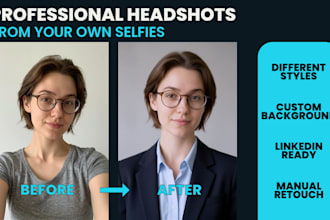 create professional headshots from your selfies with ai