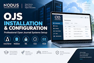 install and configure open journal systems ojs