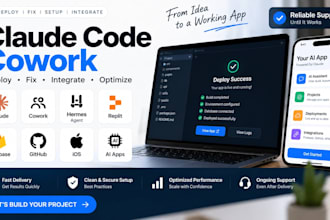deploy fix convert web ios app cowork hermes agent replit ai google firebase mcp