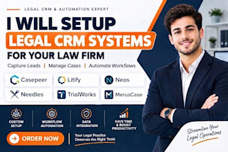 setup casepeer litify neos needles trialworks meruscase litigation CRM workflow