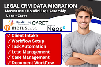 setup meruscase houdiniesq assembly neos caret legal crm workflow automation
