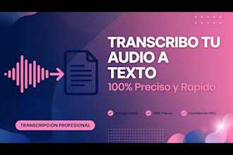 transcribo audio y video a texto rapido y exacto
