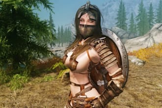 create edit or port custom skyrim mod weapon and armor or fallout 4 game mods