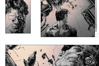 do comic pages illustration comic book page nsfw