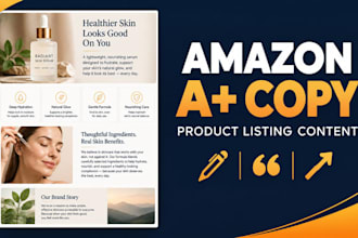 write amazon a plus content copy for your product listing