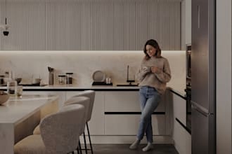 create photorealistic 3d interior renderings
