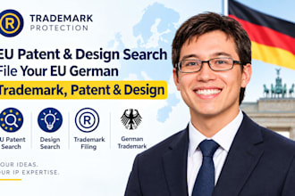 conduct an eu patent design search file your eu german trademark patent design