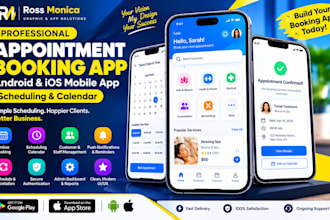 build appointment booking app for android and ios mobile app scheduling calendar