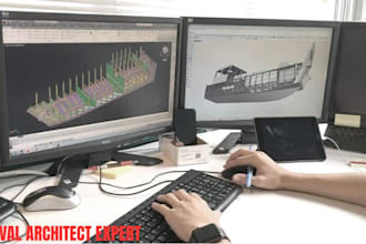 design ships boats yachts and vessels as a naval architect