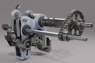 reverse engineer broken mechanical parts with cad modeling