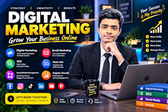 do digital marketing ,social media managements and meta adds