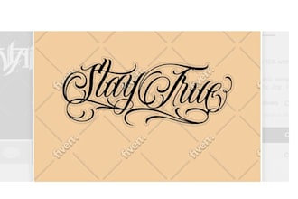 create awesome vintage logo , tattoo