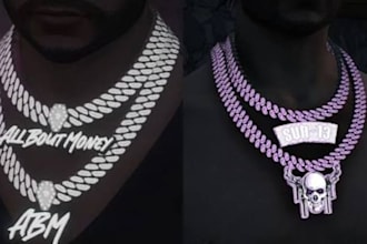 develop fivem clothing fivem custom ped custom tattoo and custom chain